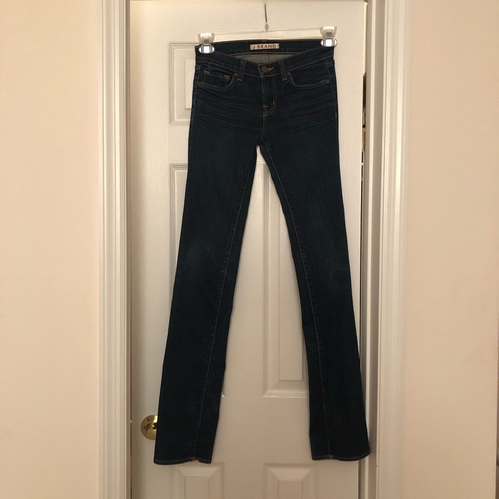 NEW J Brand Cigarette Leg Jeans Ink Wash Size 26
